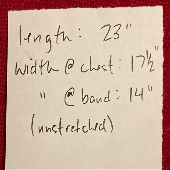 👛 Preppy St. Louis Cardinals sweater vest, women’s M, red - Picture 4 of 9